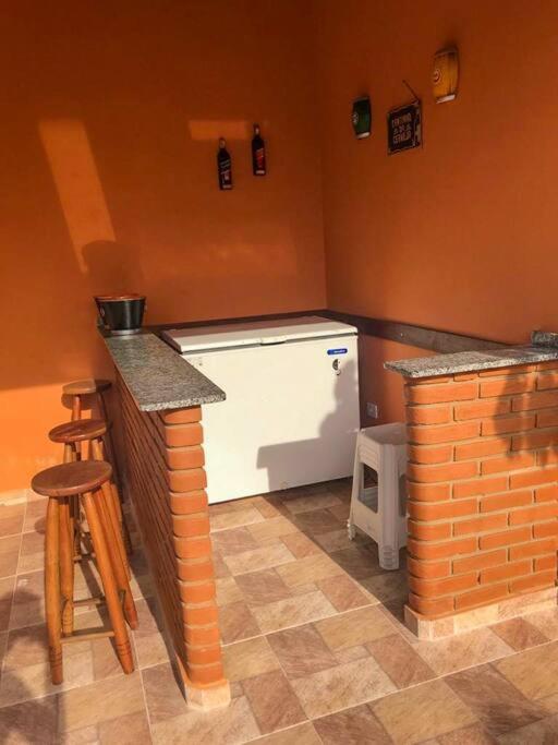 Casa Com Piscina Itanhaem Cibratel II Villa Exterior foto