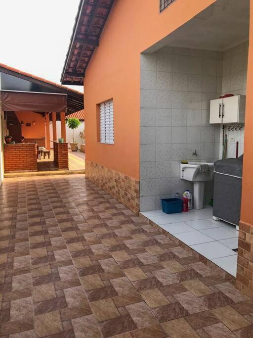 Casa Com Piscina Itanhaem Cibratel II Villa Exterior foto